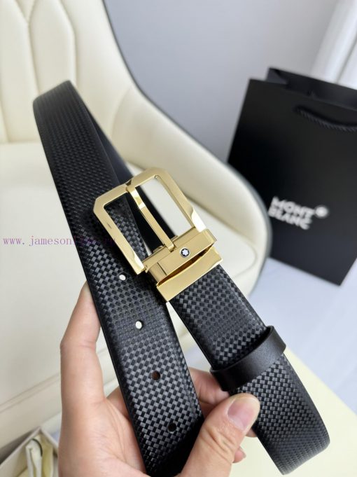 Montblanc is 3.5cm wide and features a premium needle buckle made of top layer cowhide, allo 9yakz1n6 - Image 6