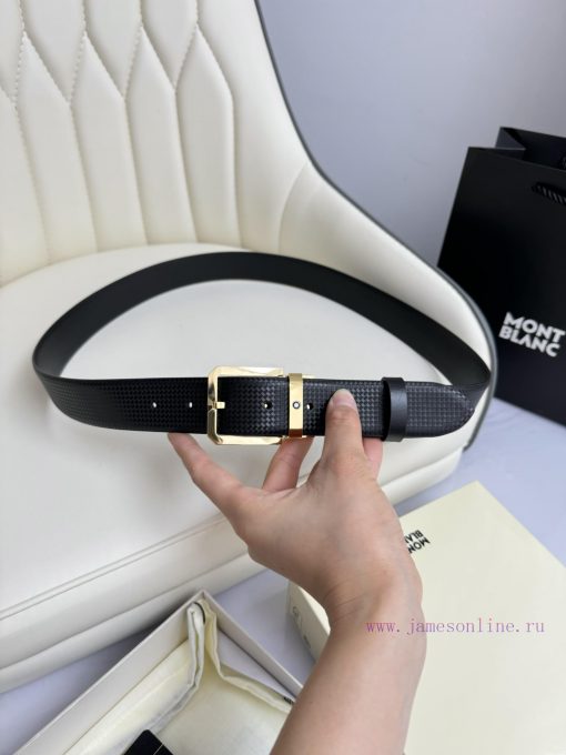 Montblanc is 3.5cm wide and features a premium needle buckle made of top layer cowhide, allo 9yakz1n6 - Image 9