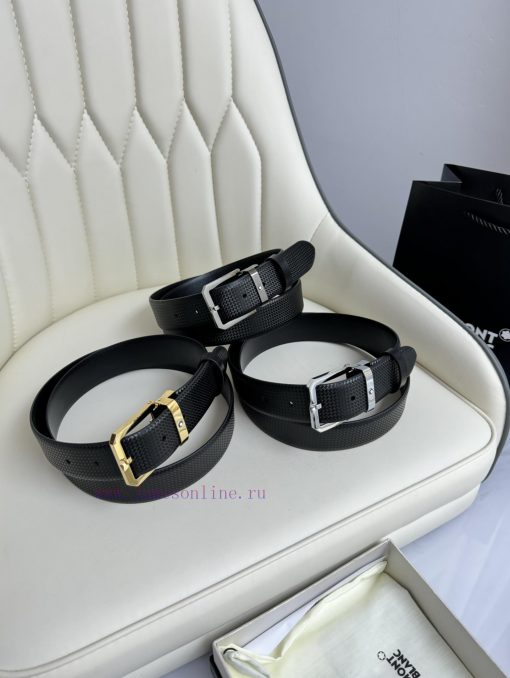 Montblanc is 3.5cm wide and features a premium needle buckle made of top layer cowhide, allo 9yakz1n6 - Image 10
