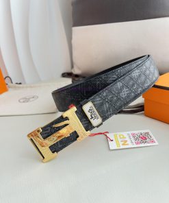 Hermes Hermes waist beltHanging buckle, classic pure steel material buckle head, double-side fqdtkfez