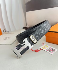 Hermes Hermes waist beltHanging buckle, classic pure steel material buckle head, double-side 63pi5jg6