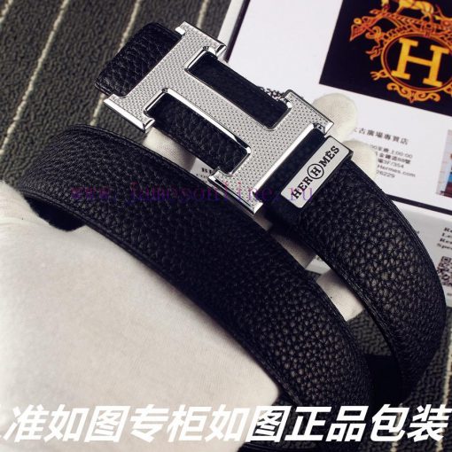 Hermes Her..mes️Identify and receive a punch as a giftMaterial: 100% head layer cowhide belt 5an79slt - Image 8