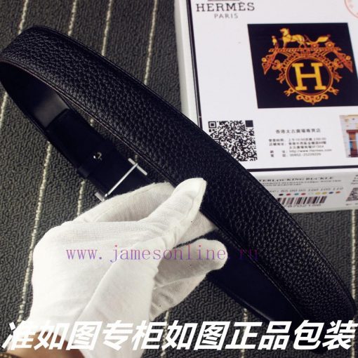 Hermes Her..mes️Identify and receive a punch as a giftMaterial: 100% head layer cowhide belt 5an79slt - Image 9