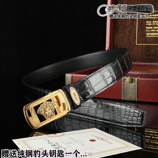 Give away a pure steel keychain as a gift￥ Comes with a complete set of wooden boxesVersace vb7v935n - Image 9