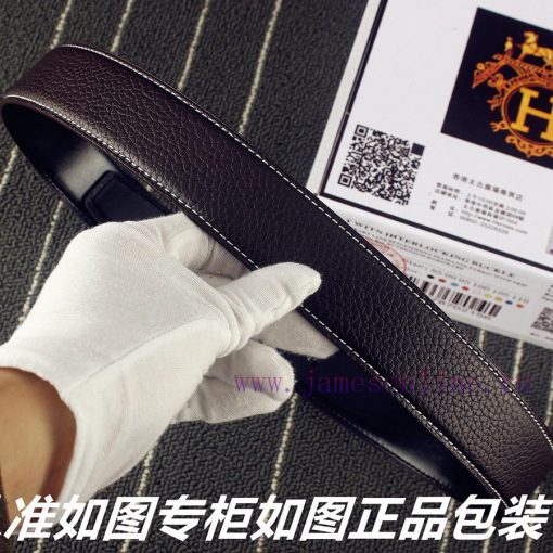Hermes Her..mes️Identify and receive a punch as a giftMaterial: 100% head layer cowhide belt 0jgz490o - Image 8