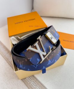 LV... Louis Vuitton Belt and BeltsBuckle, classic pure steel material buckle, top layer cowh w75s8l4y