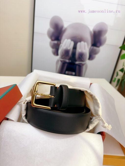 Loro Piana's belt is made of calf leather and handcrafted to give it a very soft and comfort kaa5pywe - Image 4