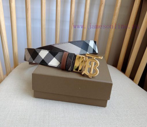 Burberry launches a new product featuring a dual sided design with a logo pattern and leathe nmuo3wv8