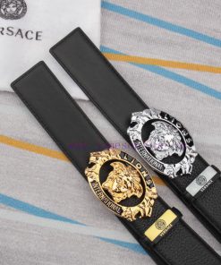 Versace. VersaceMaterial: Leather Belt with 100% Head Layer. The leather belt is guaranteed pu8sal3q