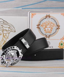 Versace. VersaceMaterial: Leather Belt with 100% Head Layer. The leather belt is guaranteed uymg1kg5