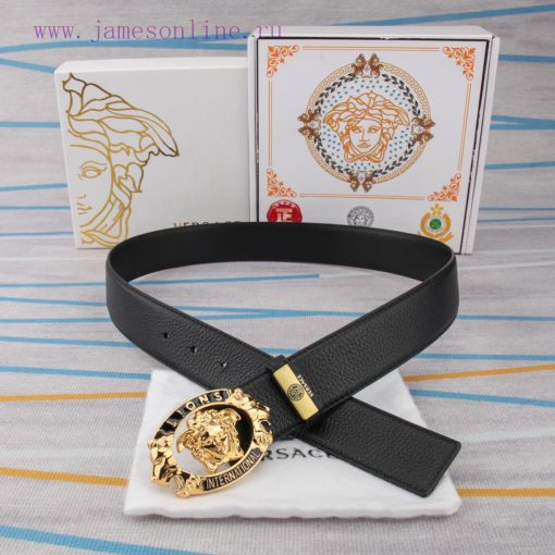 Versace. VersaceMaterial: Leather Belt with 100% Head Layer. The leather belt is guaranteed pu8sal3q - Image 7