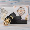 Versace. VersaceMaterial: Leather Belt with 100% Head Layer. The leather belt is guaranteed m4fjsm76