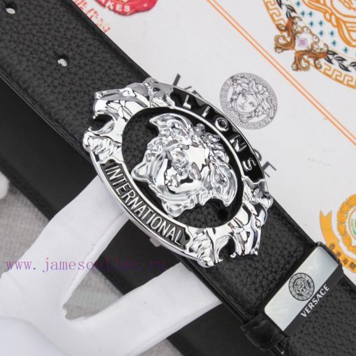 Versace. VersaceMaterial: Leather Belt with 100% Head Layer. The leather belt is guaranteed uymg1kg5 - Image 7