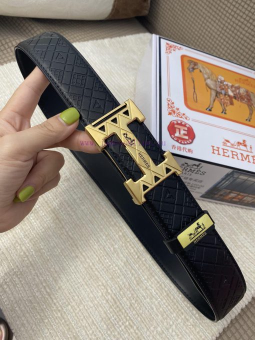 Hermes Hermès CMaterial: Leather Belt with 100% Head Layer. The leather belt is guaranteed t b9xf1xqh - Image 4