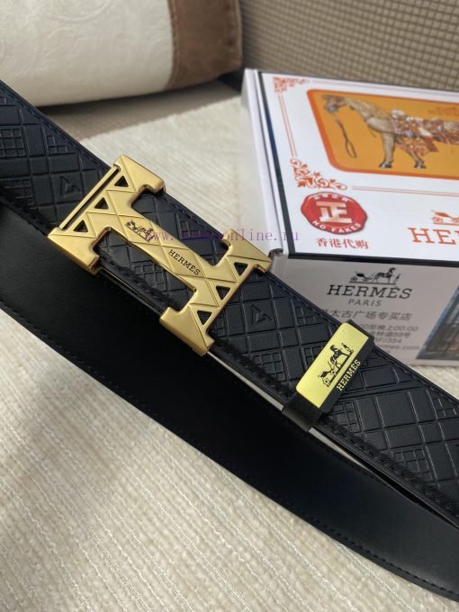 Hermes Hermès CMaterial: Leather Belt with 100% Head Layer. The leather belt is guaranteed t b9xf1xqh - Image 5