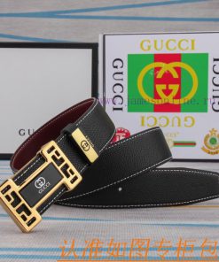 The original leather belt from GucciMen's belt material: 100% head layer cowhide belt, guara un7avurg