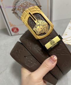 Versace. VersaceMaterial: Leather Belt with 100% Head Layer. The leather belt is guaranteed 95d74ouw