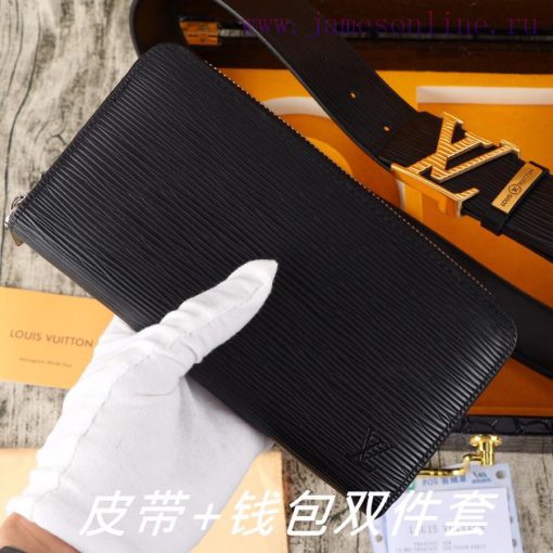 LV. Yiluweideng two-piece setWooden box, belt+wallet, two-piece setGrade: Imported 100% top uwlcae13 - Image 7