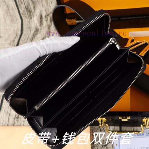 LV. Yiluweideng two-piece setWooden box, belt+wallet, two-piece setGrade: Imported 100% top uwlcae13 - Image 8