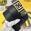 Belt FENDI Fendi ReproductionThe waistband is made of 100% cowhide, ensuring a double-layer xfivlr4z