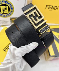 Belt FENDI Fendi ReproductionThe waistband is made of 100% cowhide, ensuring a double-layer xfivlr4z