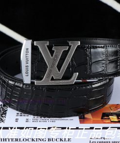 Belt LV Louis Vuitton ️Belt with 100% head layer cowhide belt, ensuring that the 24k pure st uf6w1bf7
