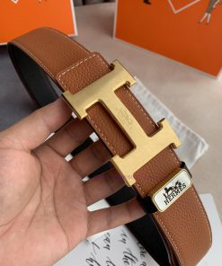 Hermes Hermes️Hanging buckle, classic H-brushed pure steel buckle head, photographed in real nxdfo7a6