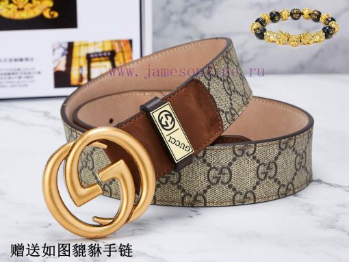 Belt Gucci Gucci️The waist belt is made of 100% cowhide, ensuring that the genuine leather i hrjsb7oz