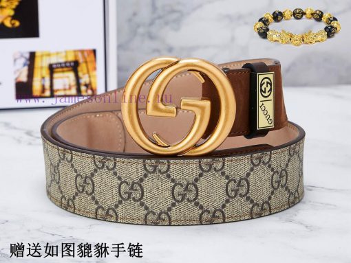 Belt Gucci Gucci️The waist belt is made of 100% cowhide, ensuring that the genuine leather i hrjsb7oz - Image 3