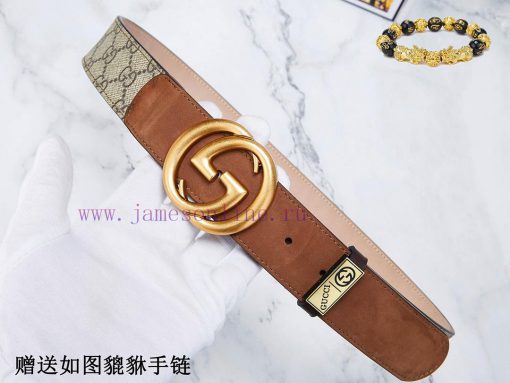 Belt Gucci Gucci️The waist belt is made of 100% cowhide, ensuring that the genuine leather i hrjsb7oz - Image 6