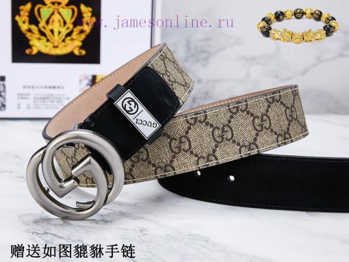 Belt Gucci Gucci️The waist belt is made of 100% cowhide, ensuring that the genuine leather i l17ynckn - Image 4