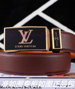Lv... Louis Vuitton automatic buckleIdentify and receive a punch as a giftMaterial: 100% top v87xrzbr