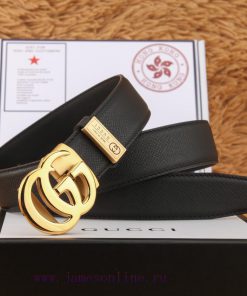 Gucci 316 pure steel automatic buckle ⏯️ P belt width 3.5cm double-sided top layer cowhide c su31srk7