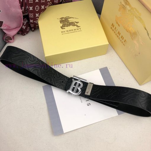 19 new Burberry double-sided imported cowhide, TB exclusive logo pattern with versatile dual e0o9kis4 - Image 7