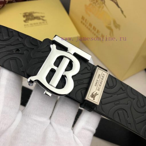 19 new Burberry double-sided imported cowhide, TB exclusive logo pattern with versatile dual e0o9kis4 - Image 10