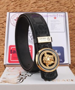 Versace leather belt body, exquisite buckle, exquisite workmanship, luxurious and noble styl eol1v8lm