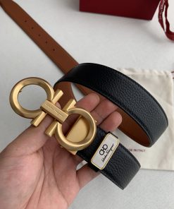 Ferragamo ️Hanging buckle, original boutique classic buckle, photographed in real life, top xbp7620m