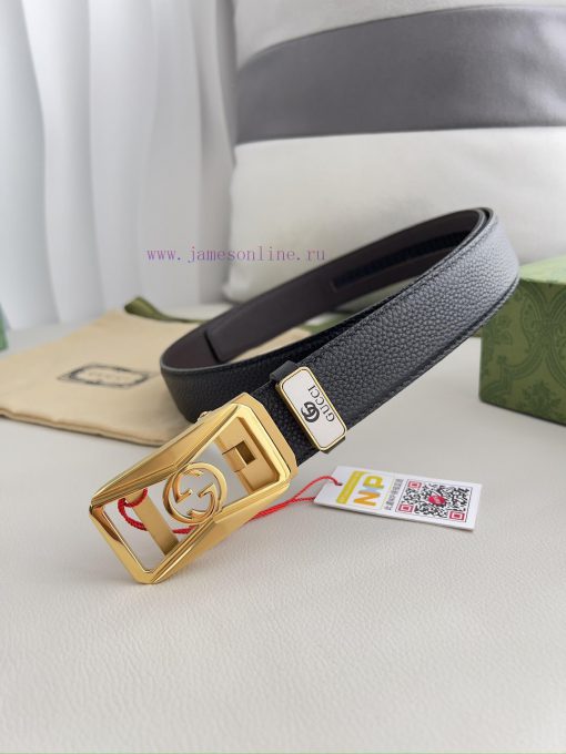 Gucci. Gucci Belt ️ Automatic BeltAutomatic buckle, made of pure steel material, equipped wi 36eufs2q - Image 3