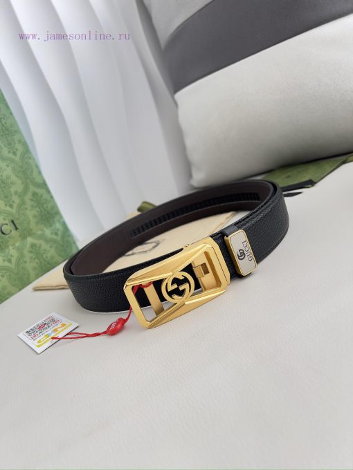 Gucci. Gucci Belt ️ Automatic BeltAutomatic buckle, made of pure steel material, equipped wi 36eufs2q - Image 5