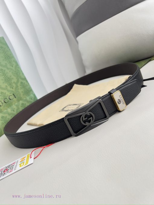 Gucci. Gucci Belt ️ Automatic BeltAutomatic buckle, made of pure steel material, equipped wi 36eufs2q - Image 6