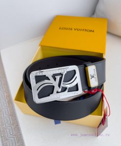 LV... Louis Vuitton Belt and BeltsBuckle, classic pure steel material buckle, top layer cowh ddcruxag