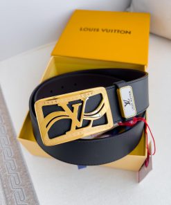 LV... Louis Vuitton Belt and BeltsBuckle, classic pure steel material buckle, top layer cowh tnr0jyk7