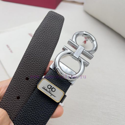 Ferragamo Ferrgamo ️ Belt and beltHanging buckle, classic hanging buckle made of pure copper 8g6kyccm - Image 9
