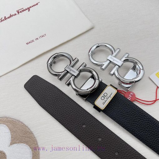 Ferragamo Ferrgamo ️ Belt and beltHanging buckle, classic hanging buckle made of pure copper 8g6kyccm - Image 10
