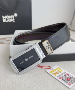 Montblanc Montblanc ️ Belt and beltBuckle, new original classic boutique two-color buckle, p jimogmi8