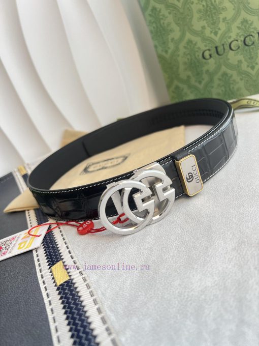 Gucci. Gucci Belt ️ Automatic BeltAutomatic buckle, made of pure steel material, equipped wi wpervsiz - Image 3