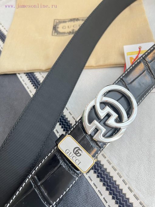Gucci. Gucci Belt ️ Automatic BeltAutomatic buckle, made of pure steel material, equipped wi wpervsiz - Image 5
