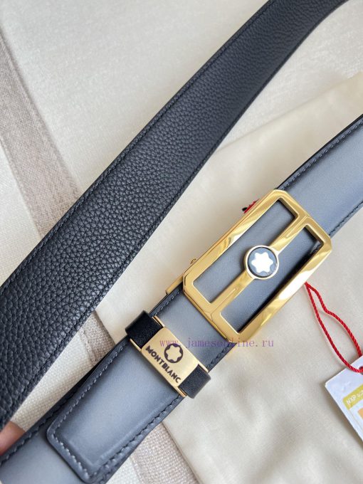 Montblanc Montblanc Belt Automatic BeltAutomatic belt, new pure steel material automatic buc 6ytywyu0 - Image 5