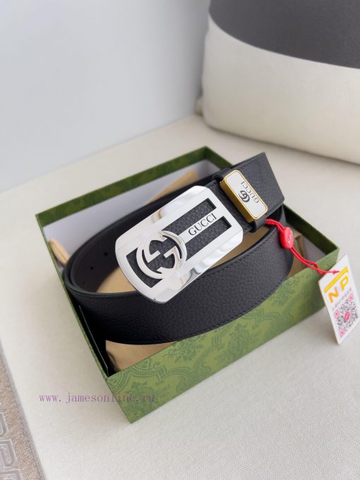 Gucci Gucci Belt ️ BeltHanging buckle, pure steel material buckle head, top layer cowhide, p ntyi5nul - Image 2
