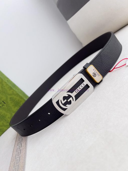 Gucci Gucci Belt ️ BeltHanging buckle, pure steel material buckle head, top layer cowhide, p ntyi5nul - Image 4